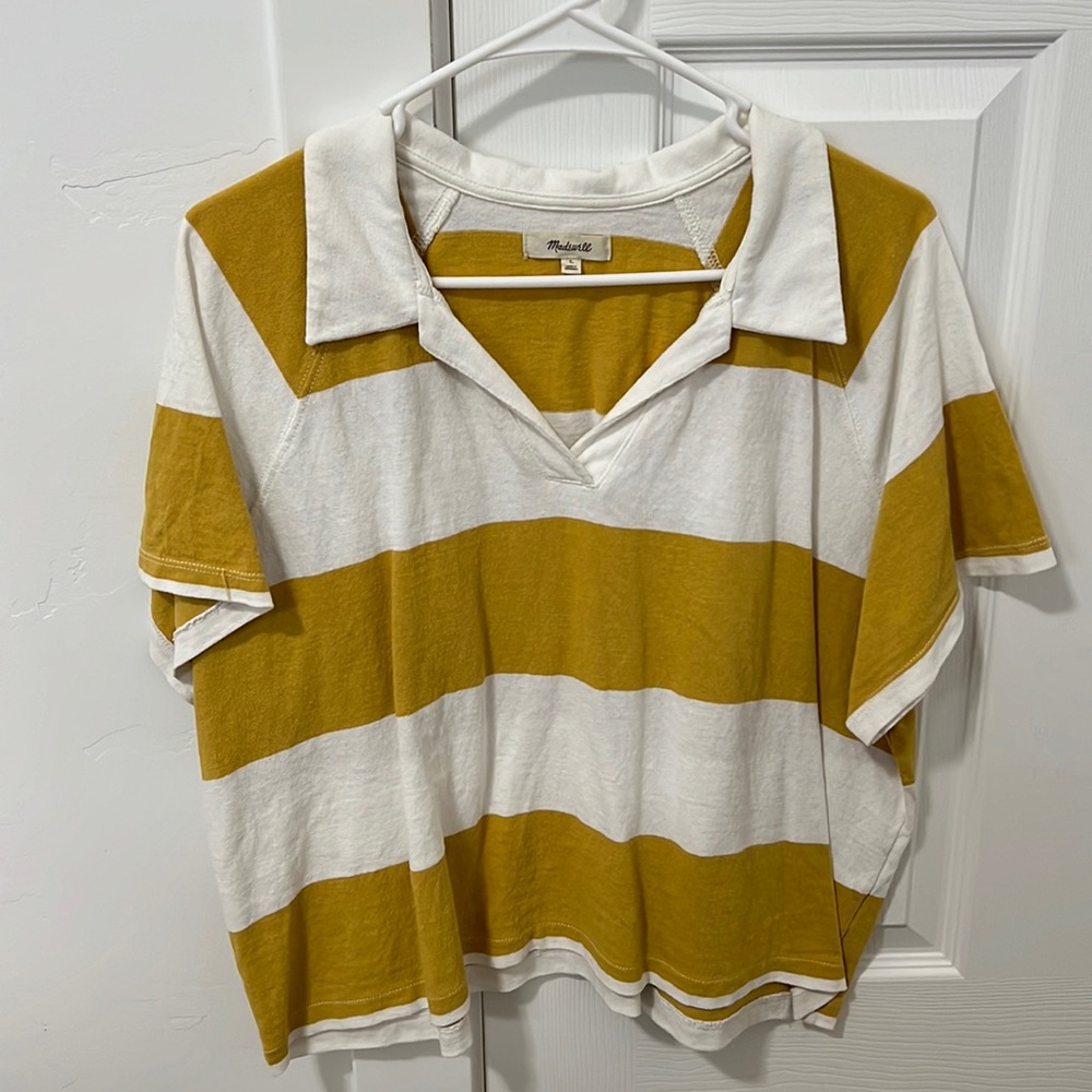 Striped Madewell shirt
